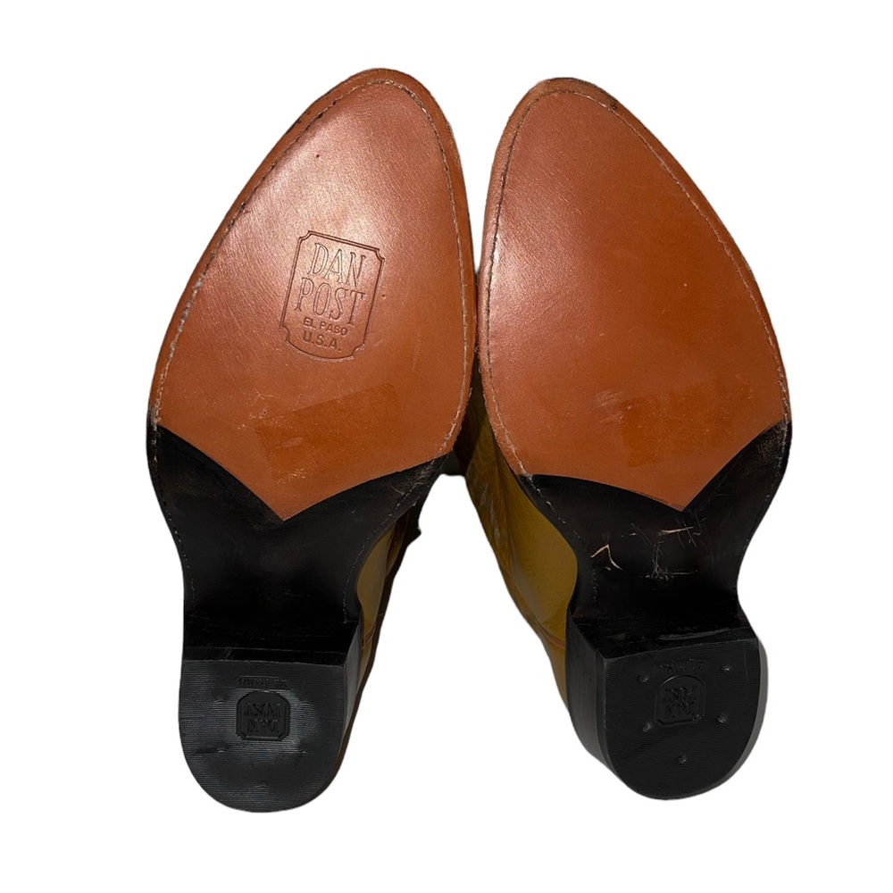 NWT Vintage Dan Post Leather Western Boots | 9.5 - Picture 14 of 14